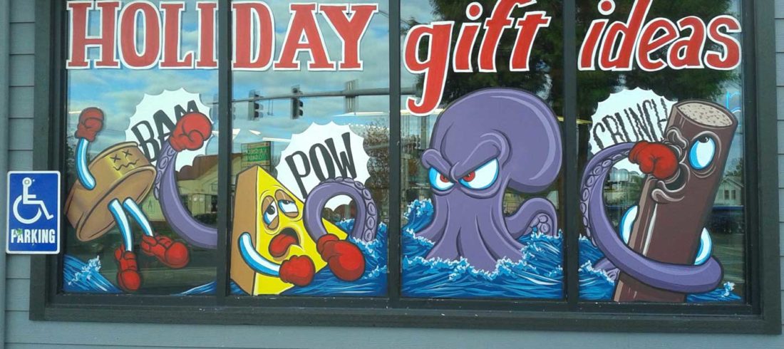 Seasonal Window Art