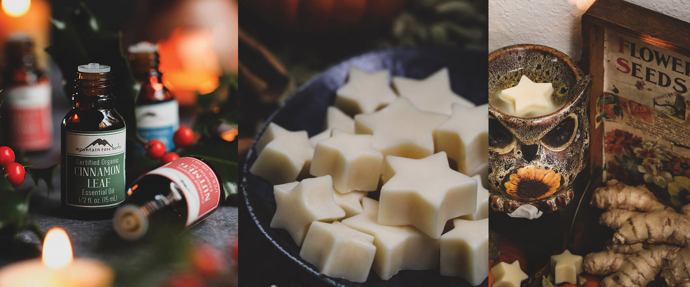 DIY, PET SAFE COCONUT OIL WAX MELTS USING YOUNG LIVING ESSENTIAL OIL