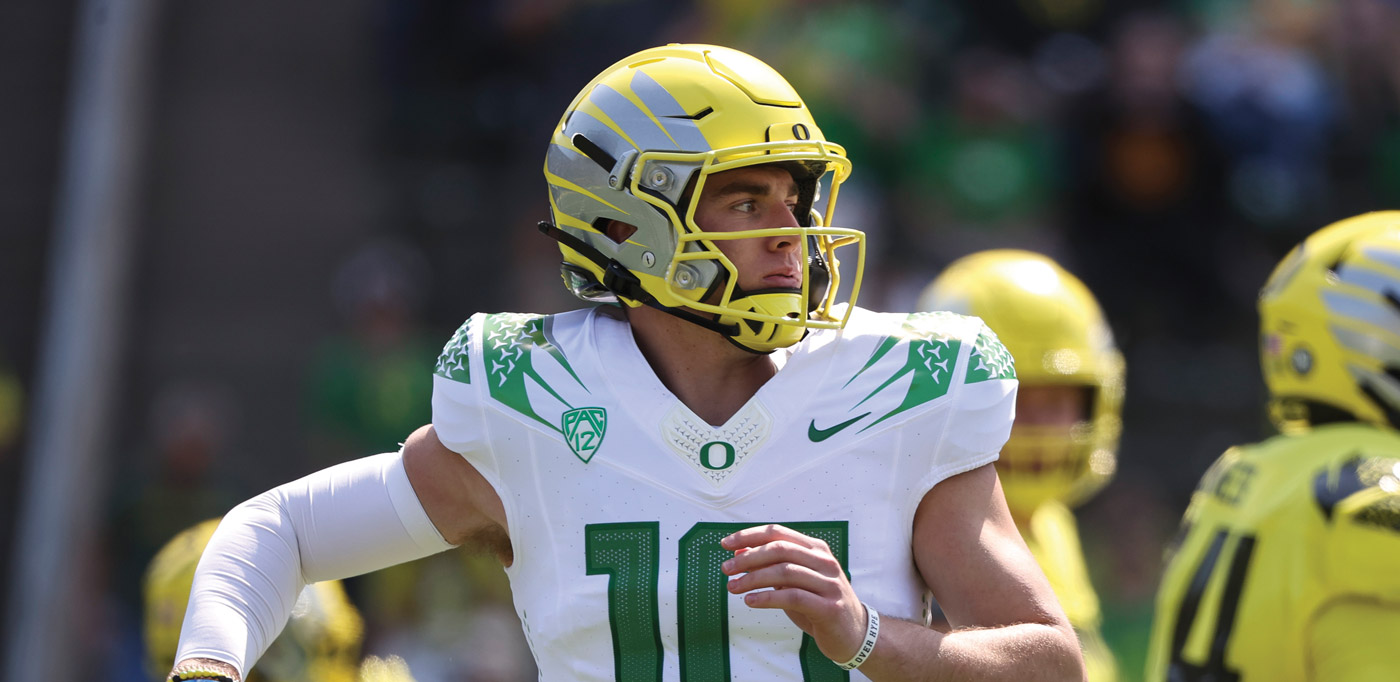 Bo Nix asked why he's performing better at Oregon than he did at