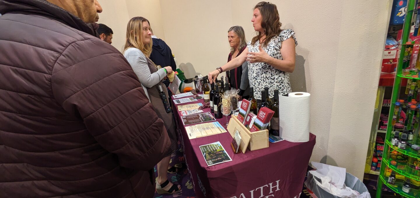 Faith Hope & Charity Vineyards at 2024 Sip, Savor, Stroll in Eugene